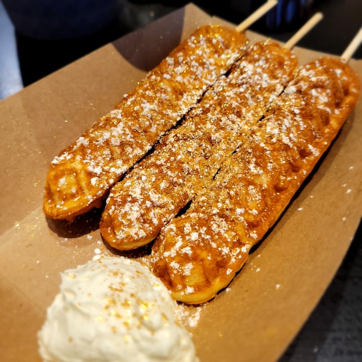 Coconut Whisk Cafe & Bubble Tea Shop Central Minneapolis, Minneapolis, United States Waffle