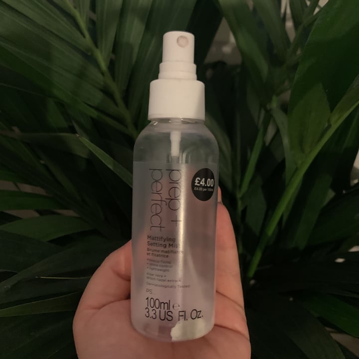 Primark Beauty Prep+perfect mattifying setting mist Reviews abillion