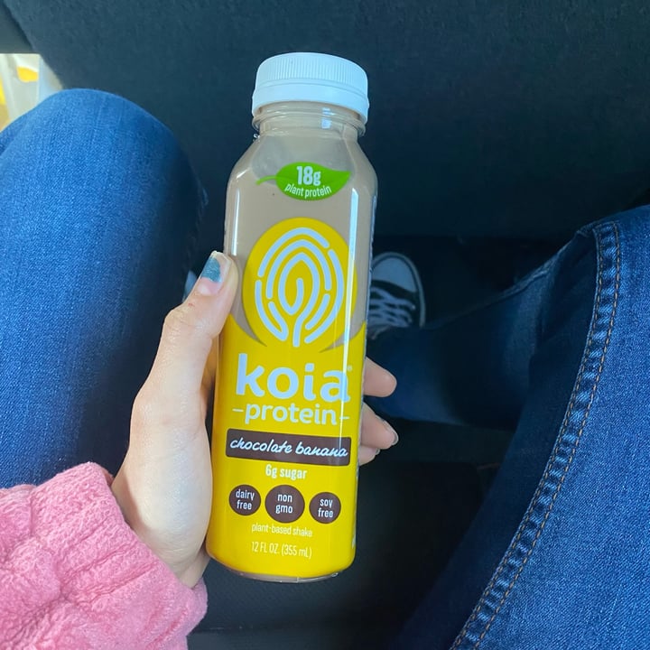 Koia Protein chocolate banana Review abillion