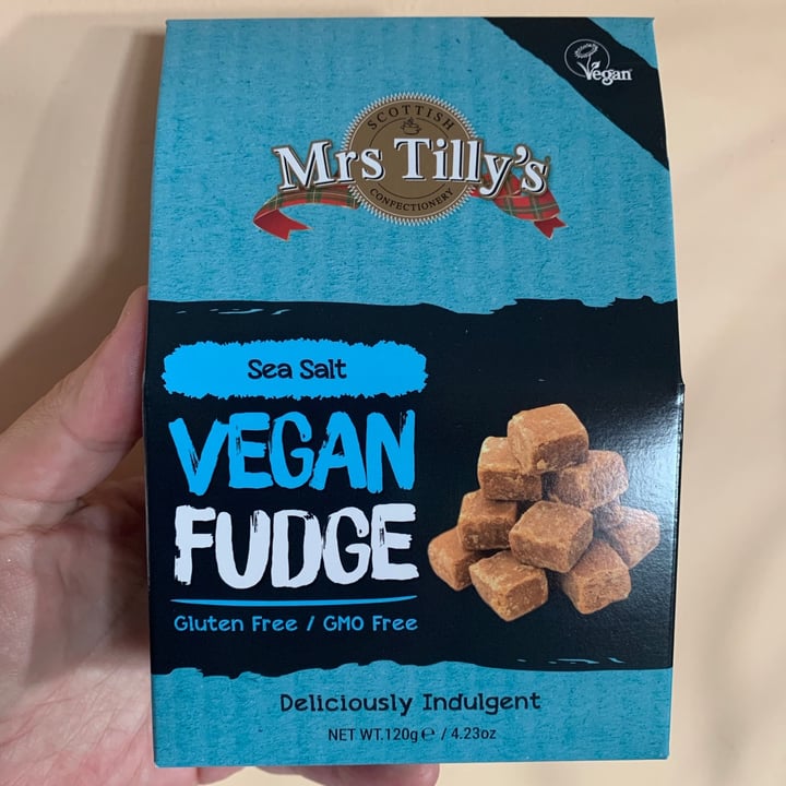Mrs Tilly’s Sea Salt Vegan Fudge Review abillion