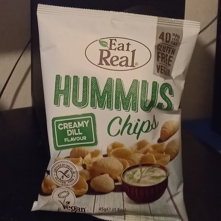 Eat Real Creamy dill hummus chips Review abillion