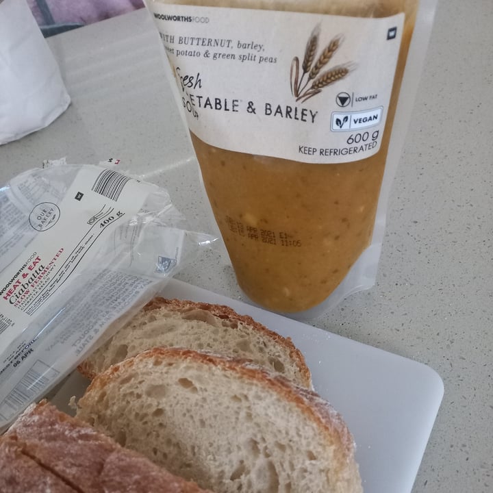 Woolworths Vegetable & Barley Soup Review abillion