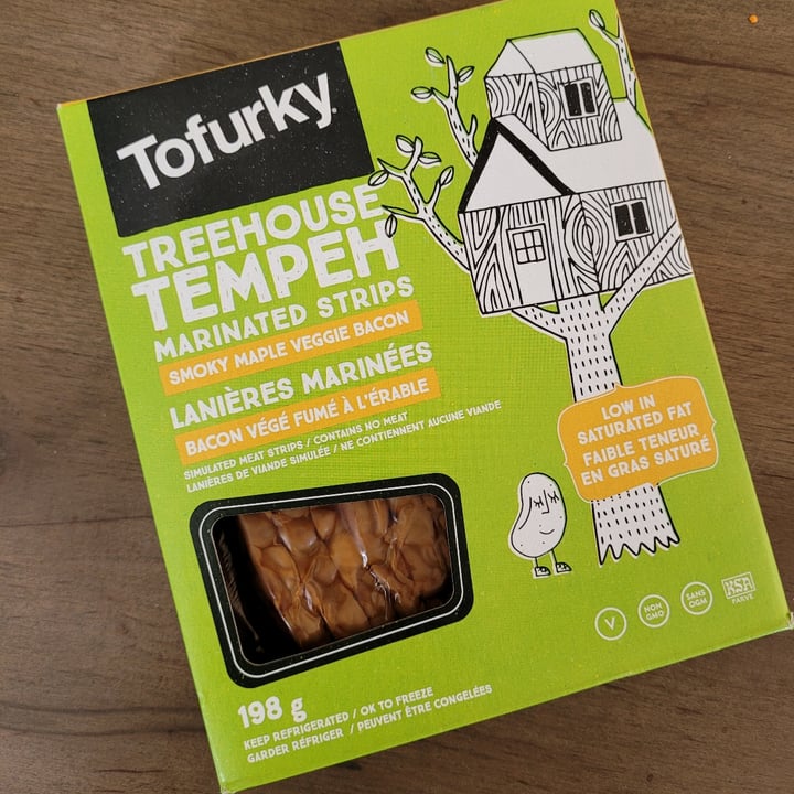 Tofurky Treehouse Tempeh Smoky Maple Bacon Marinated Strips Review