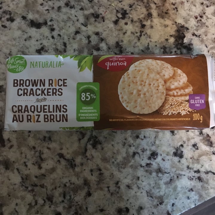 Naturalia Brown Rice Crackers Review abillion