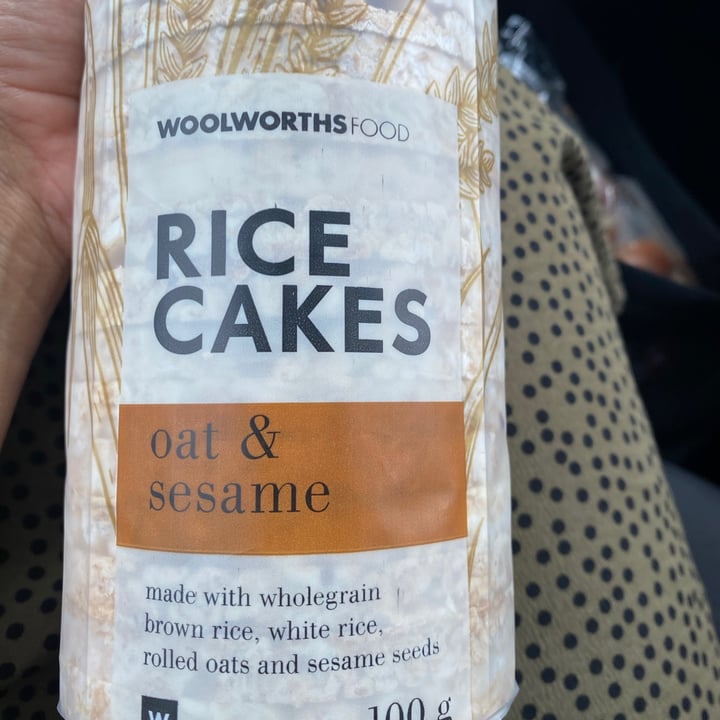 Woolworths Oat & Sesame Rice Cakes Review abillion