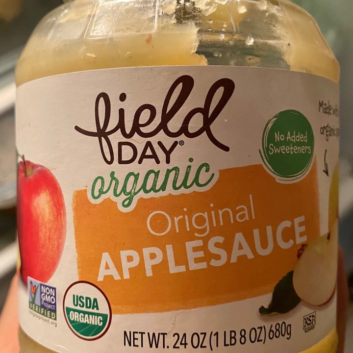 Field Day Organic Original Applesauce Review abillion