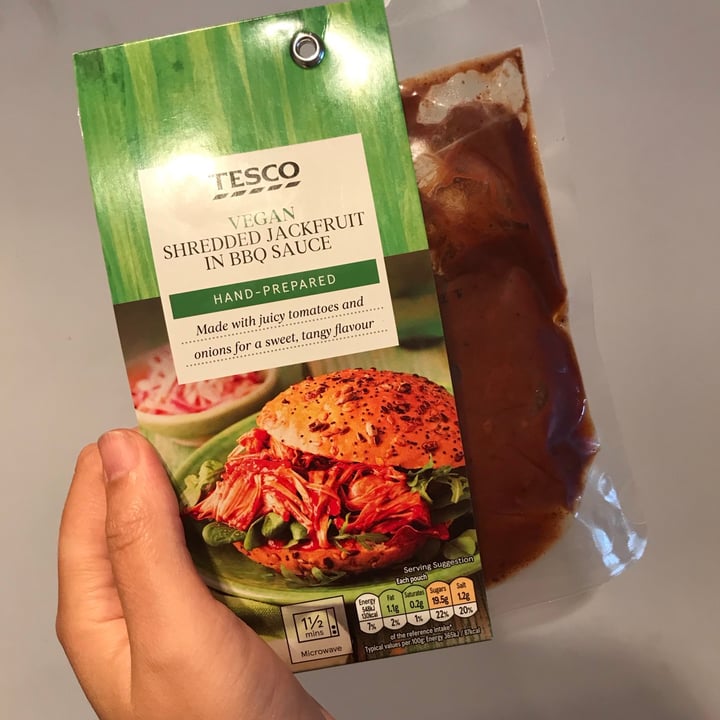 Tesco Vegan shredded jackfruit in bbq sauce Reviews abillion