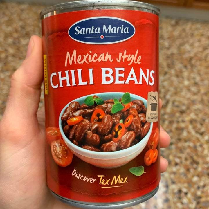 Santa María Mexican style chili beans Review abillion