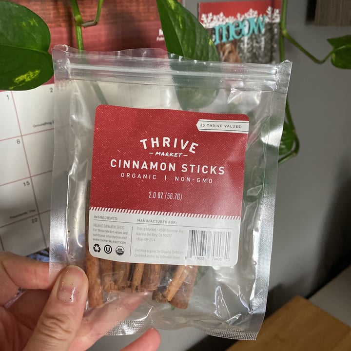 Thrive Market Cinnamon sticks Review abillion