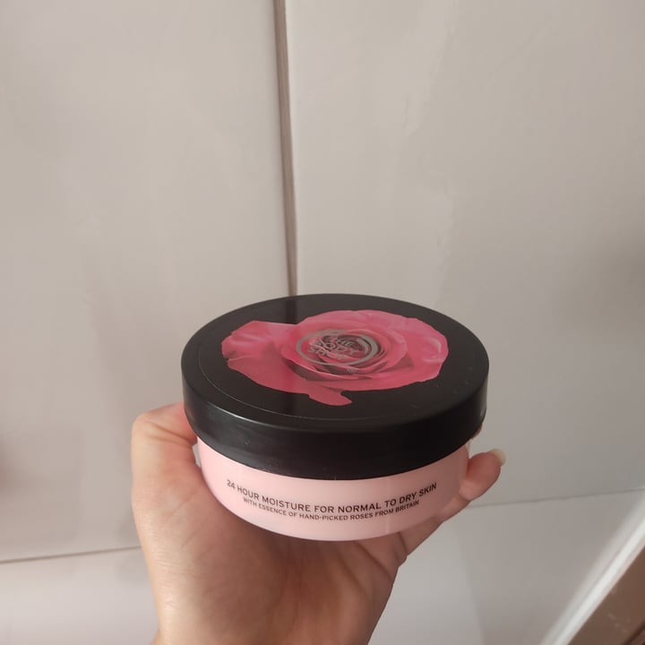 The Body Shop Body butter British rose Review abillion