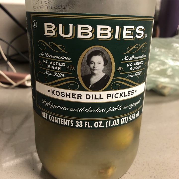Bubbies Kosher Dill Pickles Review abillion