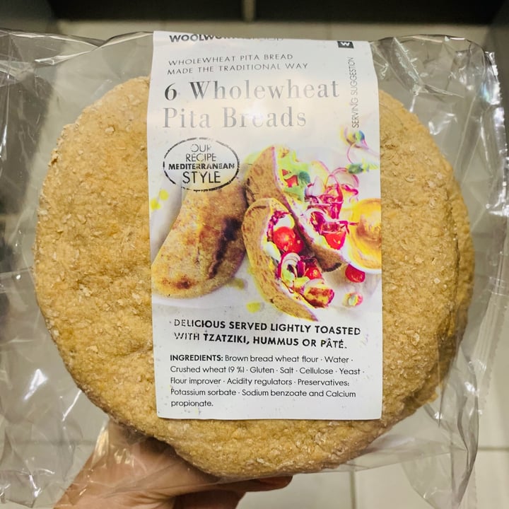 Woolworths Wholewheat Pita Review abillion
