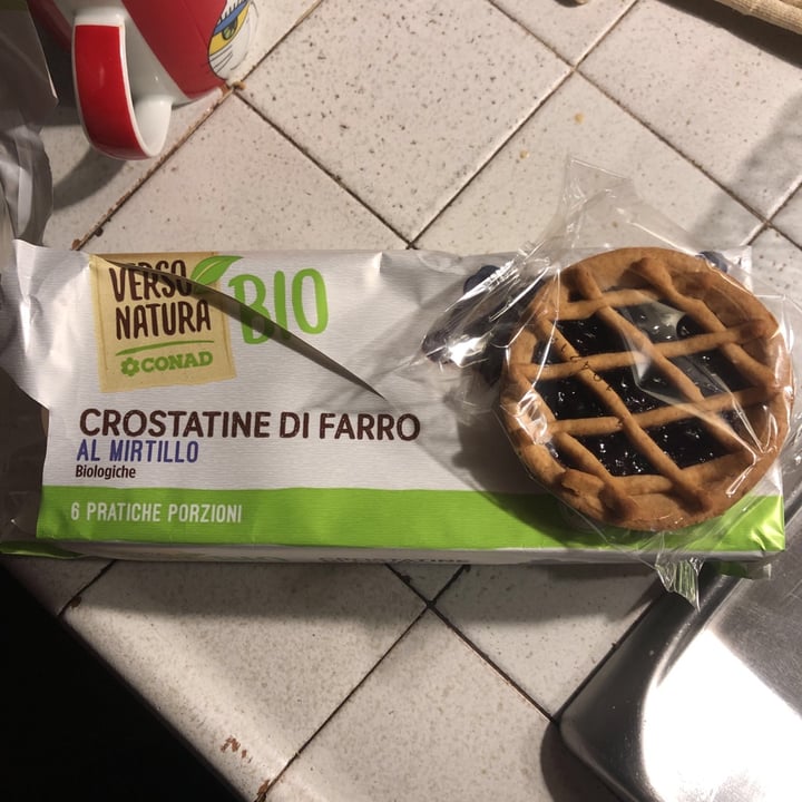 Verso Natura Conad Veg Crostatine Di Farro Al Mirtillo Review Abillion