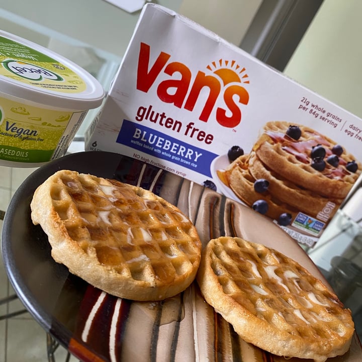Van's Foods Gluten Free Blueberry Waffles Review | abillion