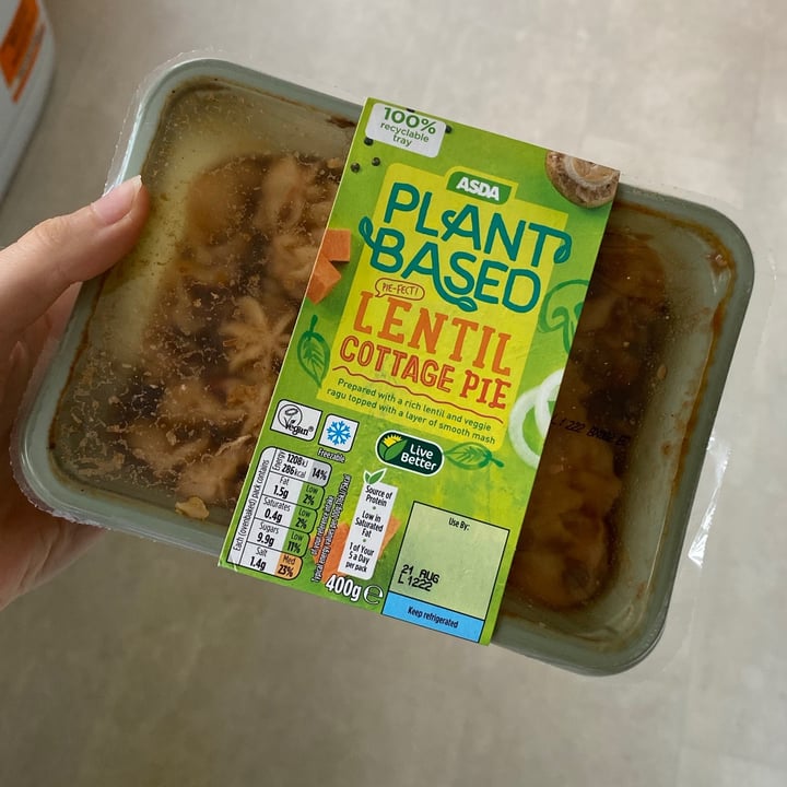 ASDA Lentil cottage pie Reviews abillion