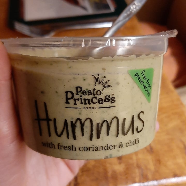 Pesto Princess Hummus with fresh coriander & chilli Review abillion