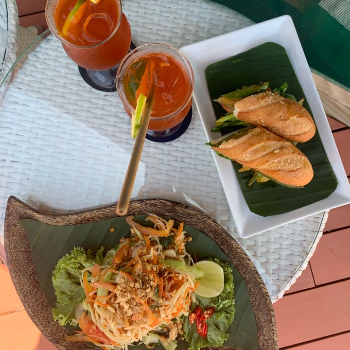 Canvas & Orchids Retreat Glamping in Cambodia តាតៃ, Cambodia Grilled Vegetable And Thai Pesto