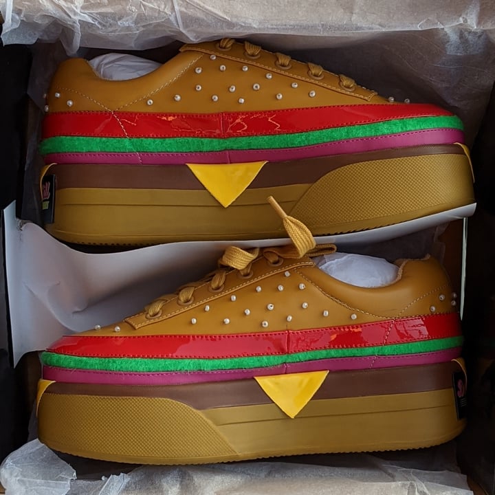 Current Mood EXTRA CHEESE PLZ BURGER SNEAKERS Review | abillion