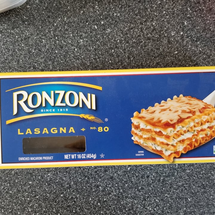 Ronzoni Lasagna Review abillion