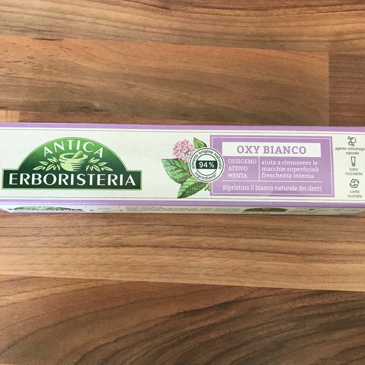 Antica erboristeria Dentifricio oxy bianco Review | abillion