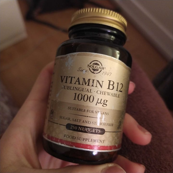 Solgar Vitamin B12 Chewable cherry flavoured Review abillion