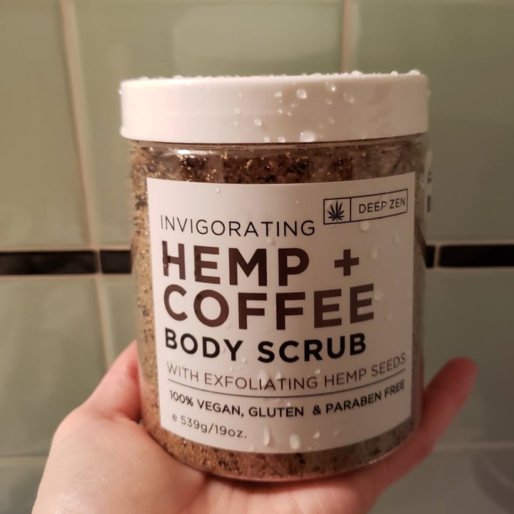 Deep Zen Invigorating Hemp + Coffee Body Scrub Review abillion