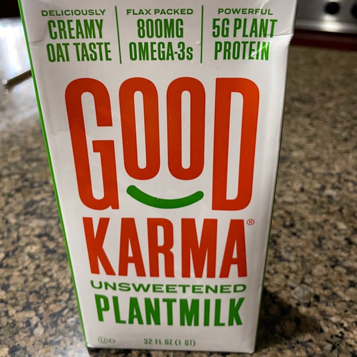 Good Karma Unsweetened Flax Milk Review abillion