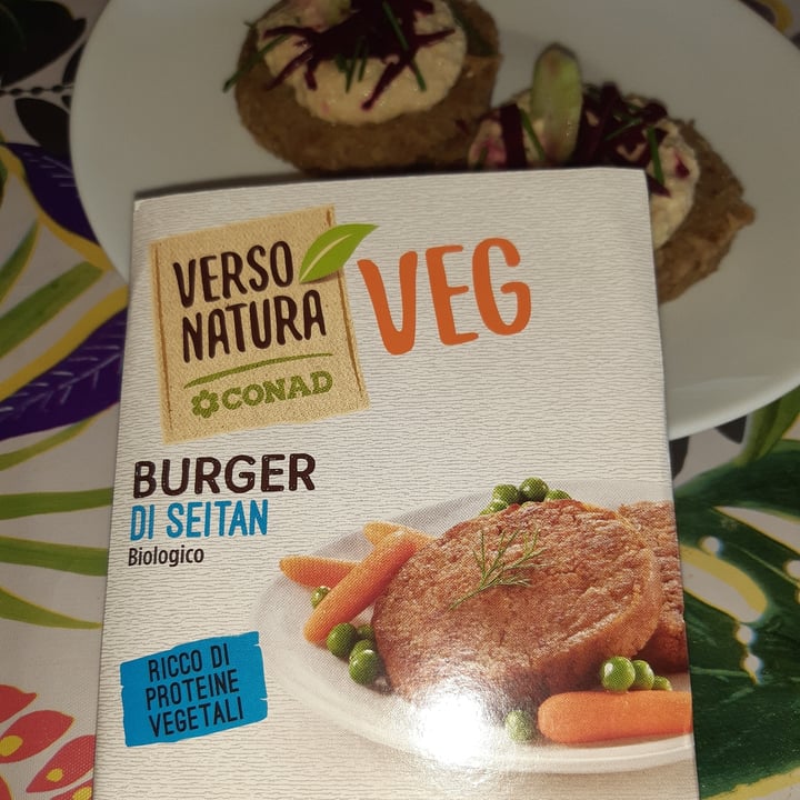 Verso Natura Conad Veg Burger Di Seitan Biologico Review abillion