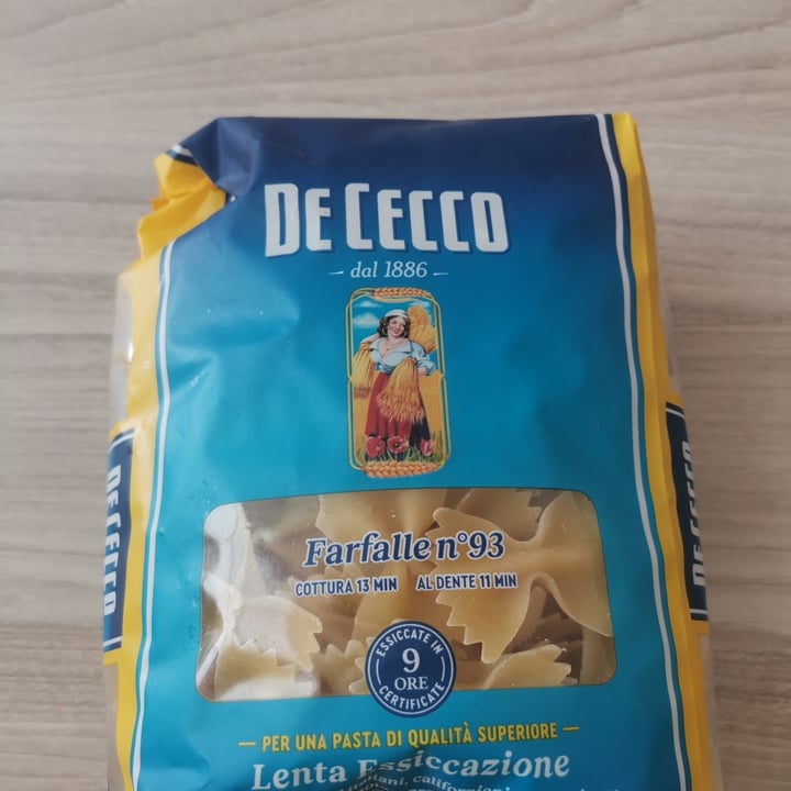 photo of De cecco Farfalle n. 93 shared by @ele25cf on  11 Mar 2022 - review