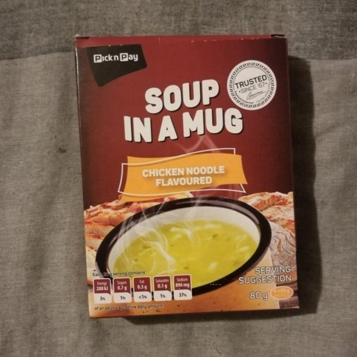 Pick n Pay soup in a mug Reviews abillion