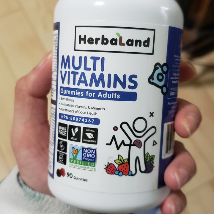 HerbaLand Multivitamin Gummies for Adults (Sugarfree) Review abillion