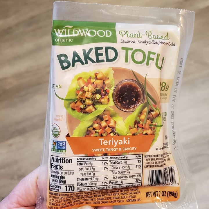 Wildwood Baked tofu teriyaki Review abillion