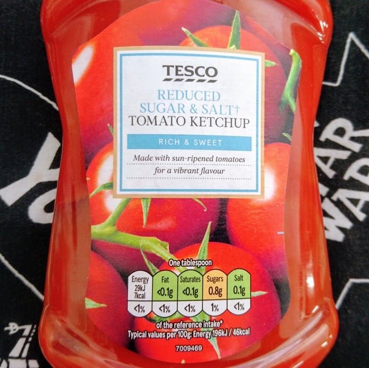 Tesco Reduced Sugar & Salt Tomato ketchup Reviews abillion