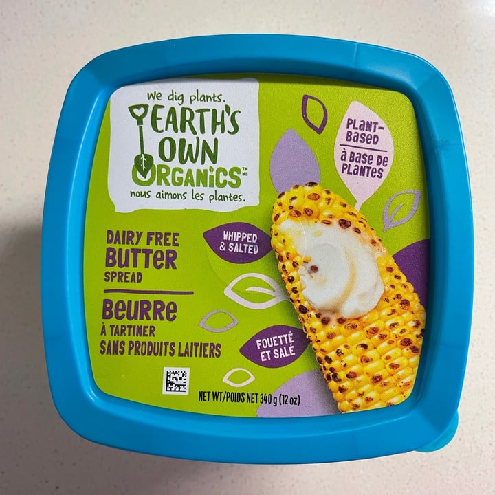 Earth's Own Dairy Free Butter Spread Review abillion