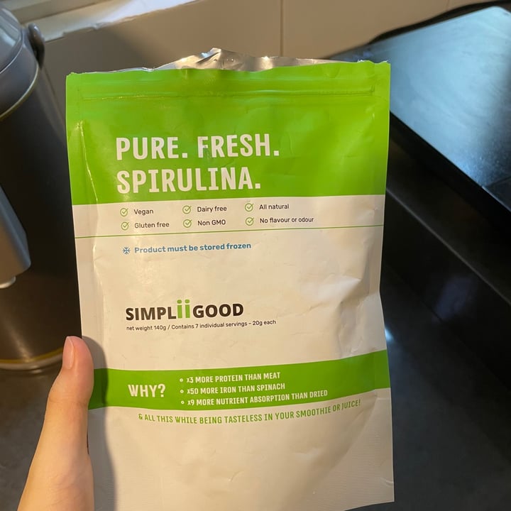 Simpliigood Spirulina Review abillion