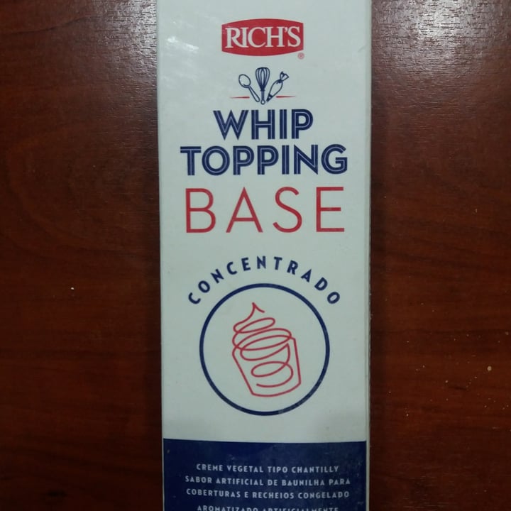 Richs Whip topping base concentrado Review abillion