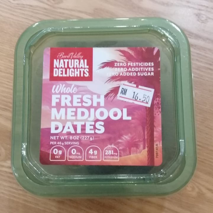 review photo of Bard Valley Natural Delights Fresh Medjool Dates shared by @moralcompassion4all on 29 Mar 2021 - review