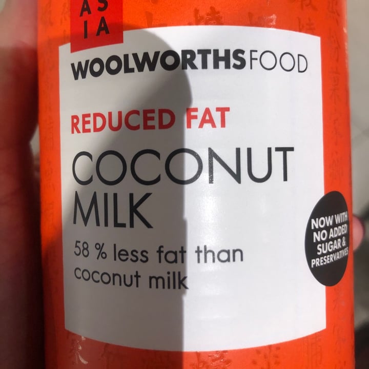 Woolworths Food Coconut Milk Reduced Fat Review abillion
