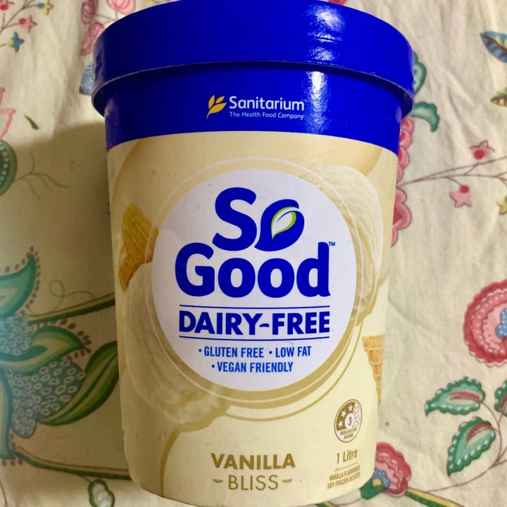 Sanitarium Vanilla Bliss IceCream Review abillion