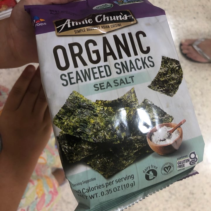Annie Chun's Organic Seaweed Snacks Sea Salt Review abillion