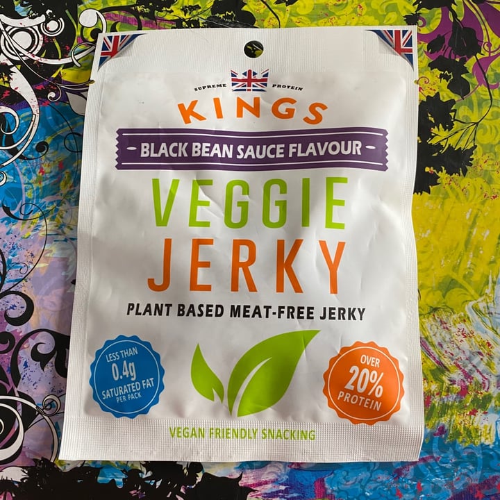 Kings Veggie Jerky Black Bean Sauce Flavour Review abillion