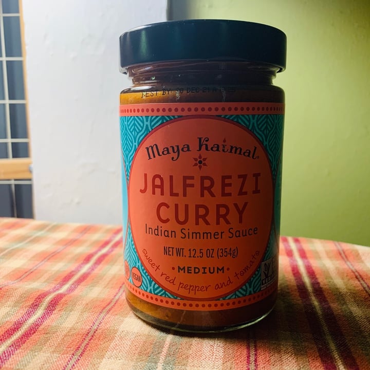 Maya Kaimal Jalfrezi Curry Sauce Review abillion