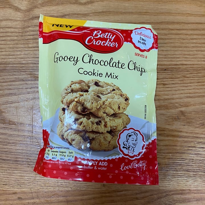 Betty Crocker Gooey Chocolate Chip Cookie Mix Review abillion
