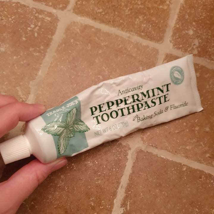 Trader Joe's Anticavity Peppermint Toothpaste Review abillion