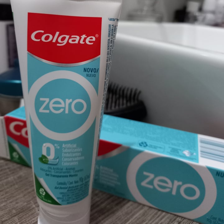 Colgate Zero toothpaste clear gel peppermint Review abillion
