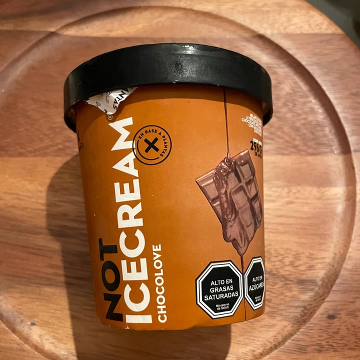 photo of NotCo Not Icecream Chocolove shared by @maconstanza on  11 Oct 2021 - review