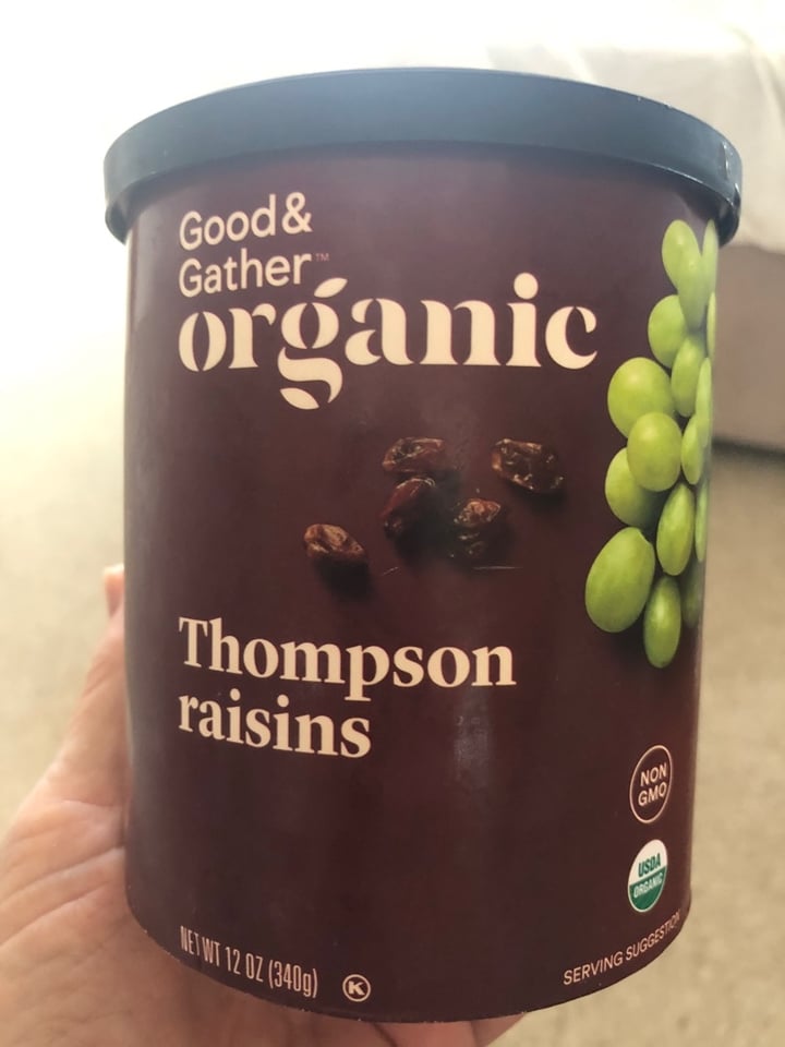 Good & Gather Organic Thompson Raisins Review | abillion
