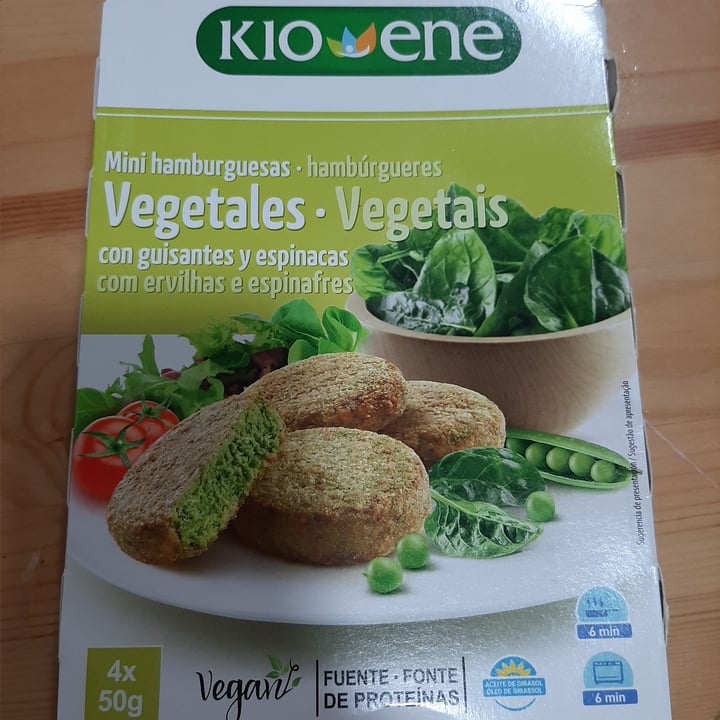 Kioene Mini Hamburguesas Vegetales de Guisantes Y Espinacas Reviews |  abillion