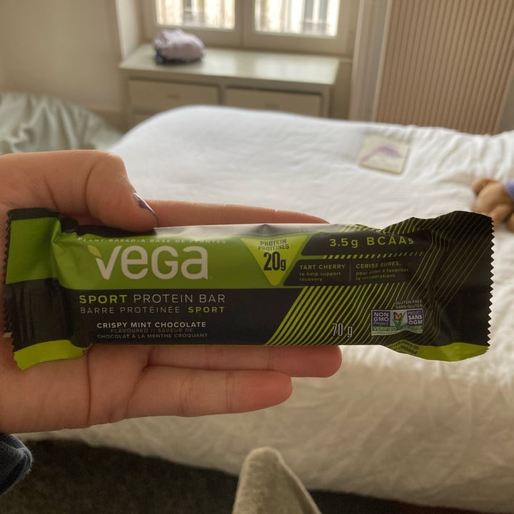 PlantBased Vega Sport protein bar chocolate mint Reviews abillion