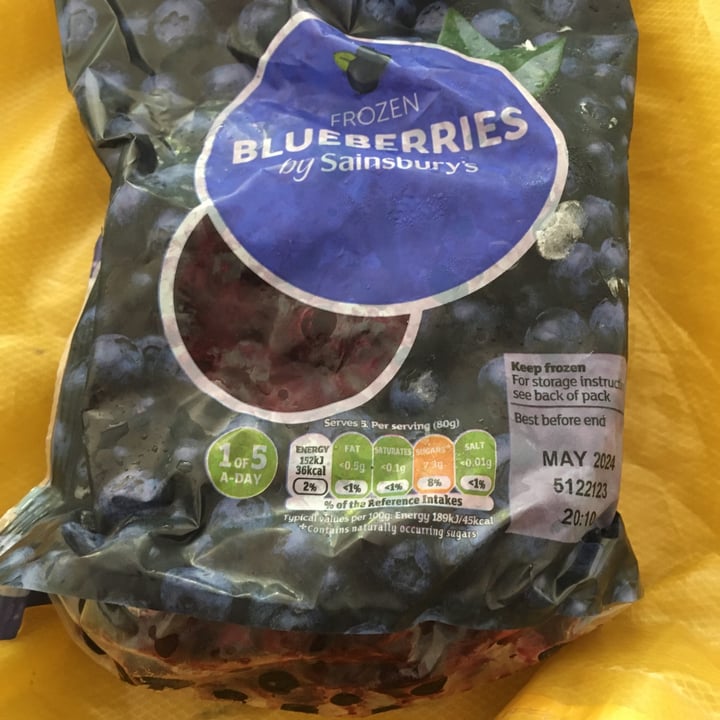 Sainsbury's Frozen Blueberries Review abillion